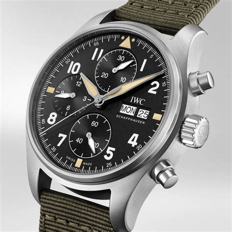 iwc fliegherchronograph pilot spitfire art.iw115|iwc pilot watch automatic spitfire.